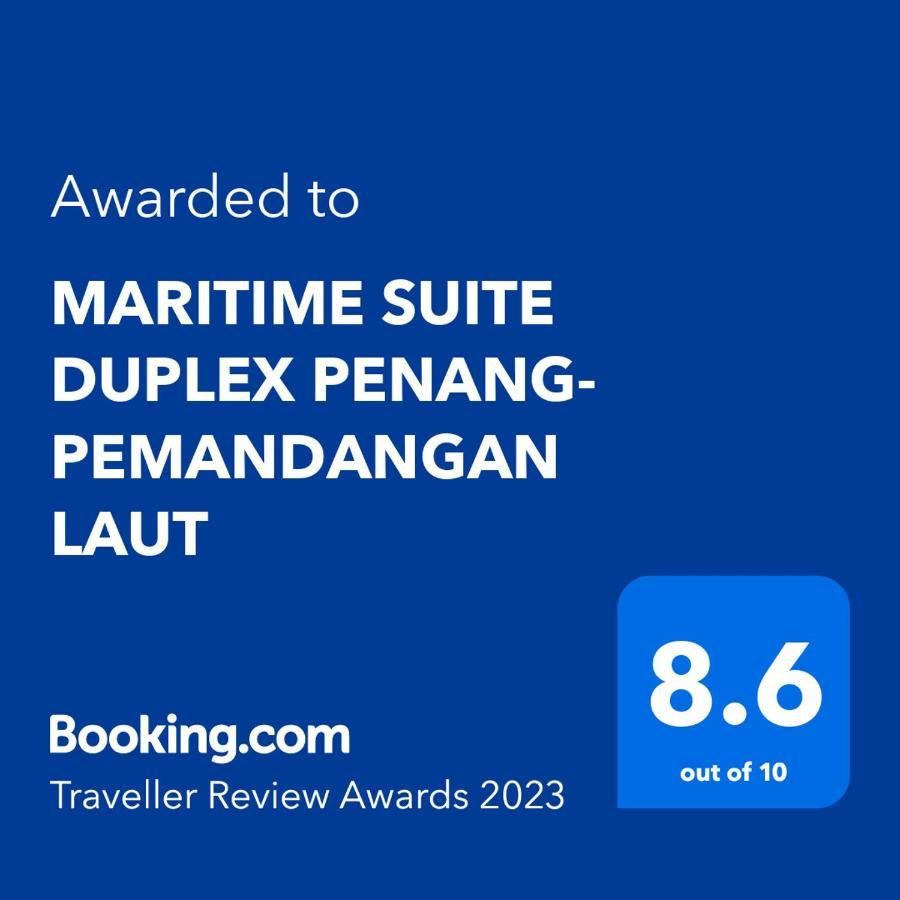 Maritime Suite Duplex Penang- Pemandangan Laut George Town Exteriör bild